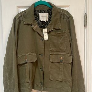 NWT Anthropologie cargo jacket